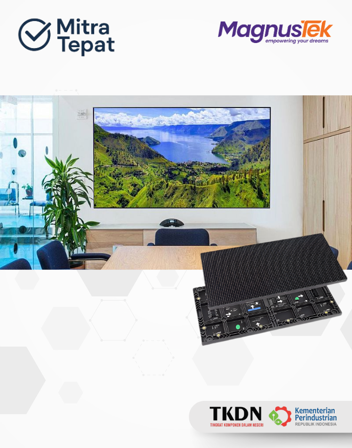 Magnustek LED Videotron P1.8 Indoor Wallmount Display (1×1 m)